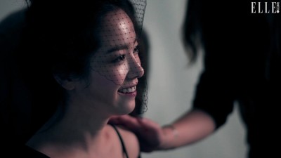 2014년 엘레 한지민 화보 메이킹