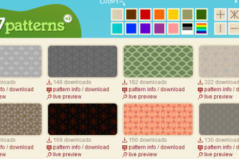 패턴 배경화면 다운로드 및 적용하기