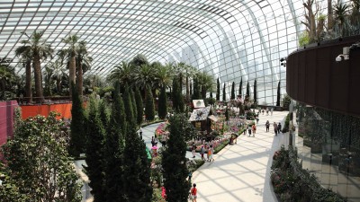 가든스 바이 더 베이 플라워 돔 (1) - 싱가포르 첫번째 여행기 #15