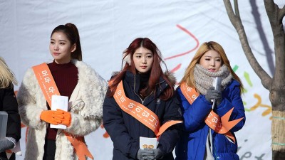 헬로비너스 2014년 겨울 명동 JTS 모금행사