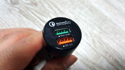 Aukey 차량용 퀵차지 2.0 충전기 사용기